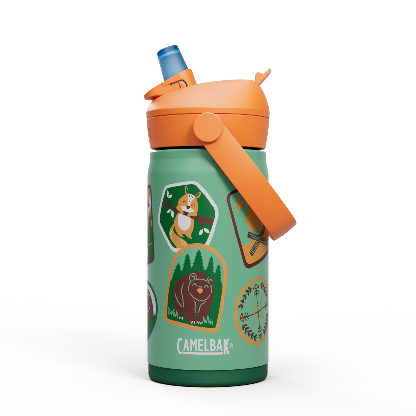 thrivetm-flip-straw-kids-12oz-bottle-insulated-stainless-steel-g3 nswfkxg1wq