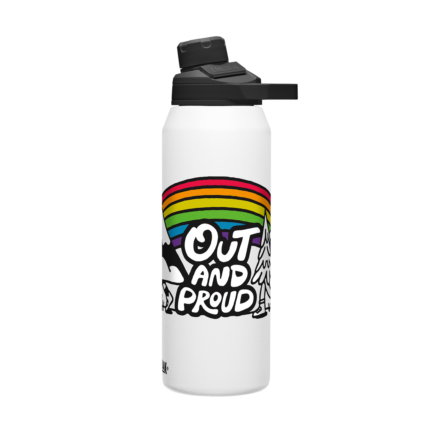 chute-mag-32-oz-water-bottle-insulated-stainless-steel-plus-cleanup-kit-pride-collection-limited-edition-r6 xhvxlhasbo