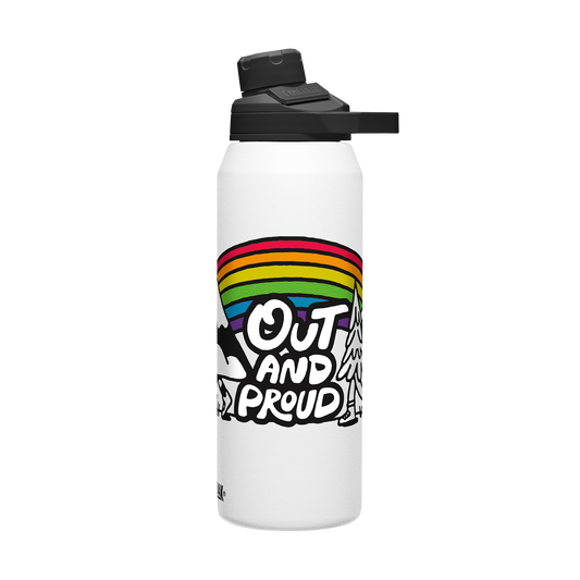 chute-mag-32-oz-water-bottle-insulated-stainless-steel-plus-cleanup-kit-pride-collection-limited-edition-r6 xhvxlhasbo
